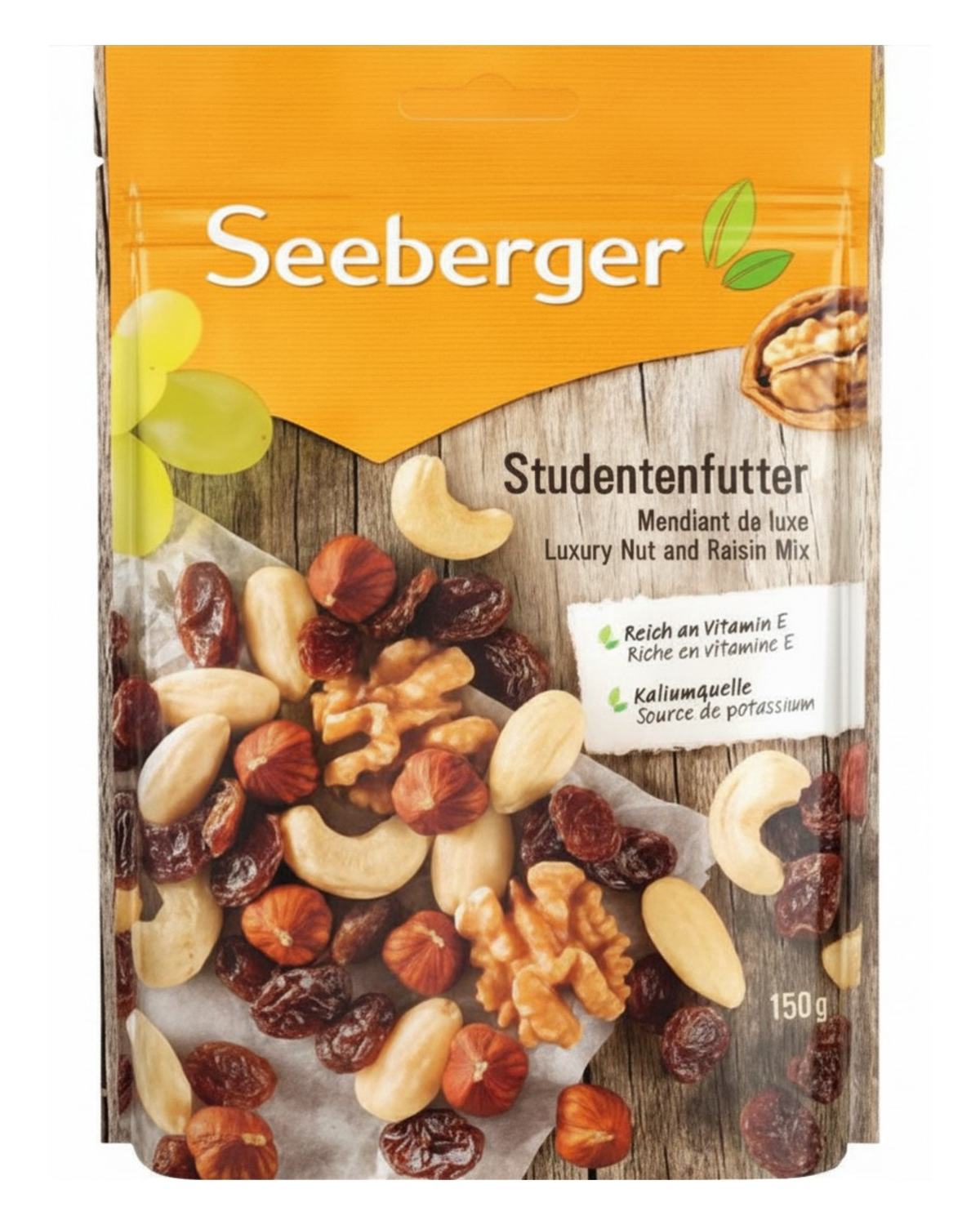 Seeberger Luxury Nut & Raisins Mix 150G