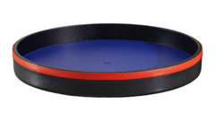 Dudu Leather Tray, Black