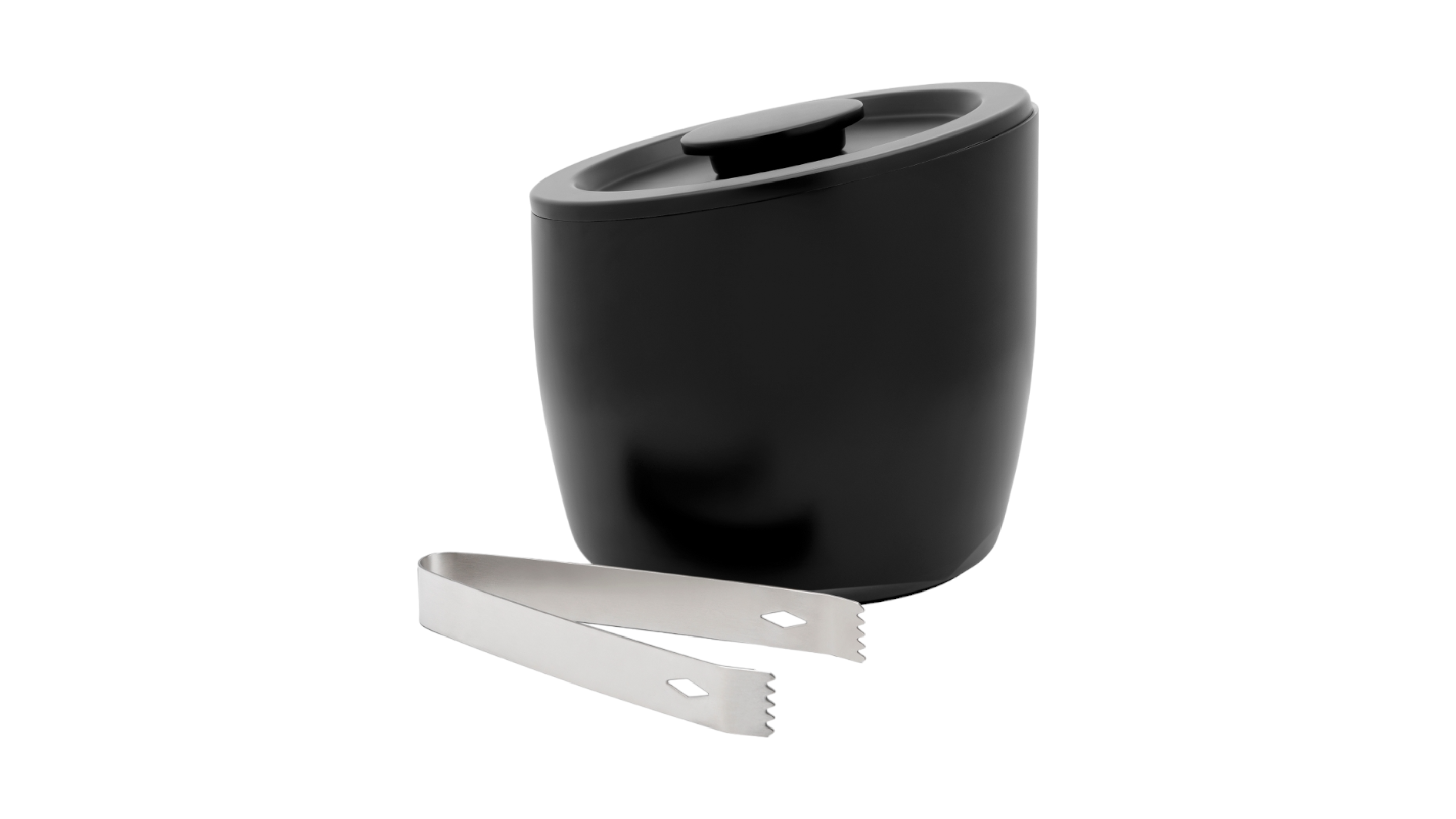 Double-Walled Ice Bucket Black, 2,5l