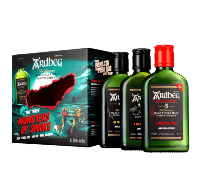 Ardbeg 3 Monsters of Smoke – Limited Edition Islay Single Malt Scotch Whisky