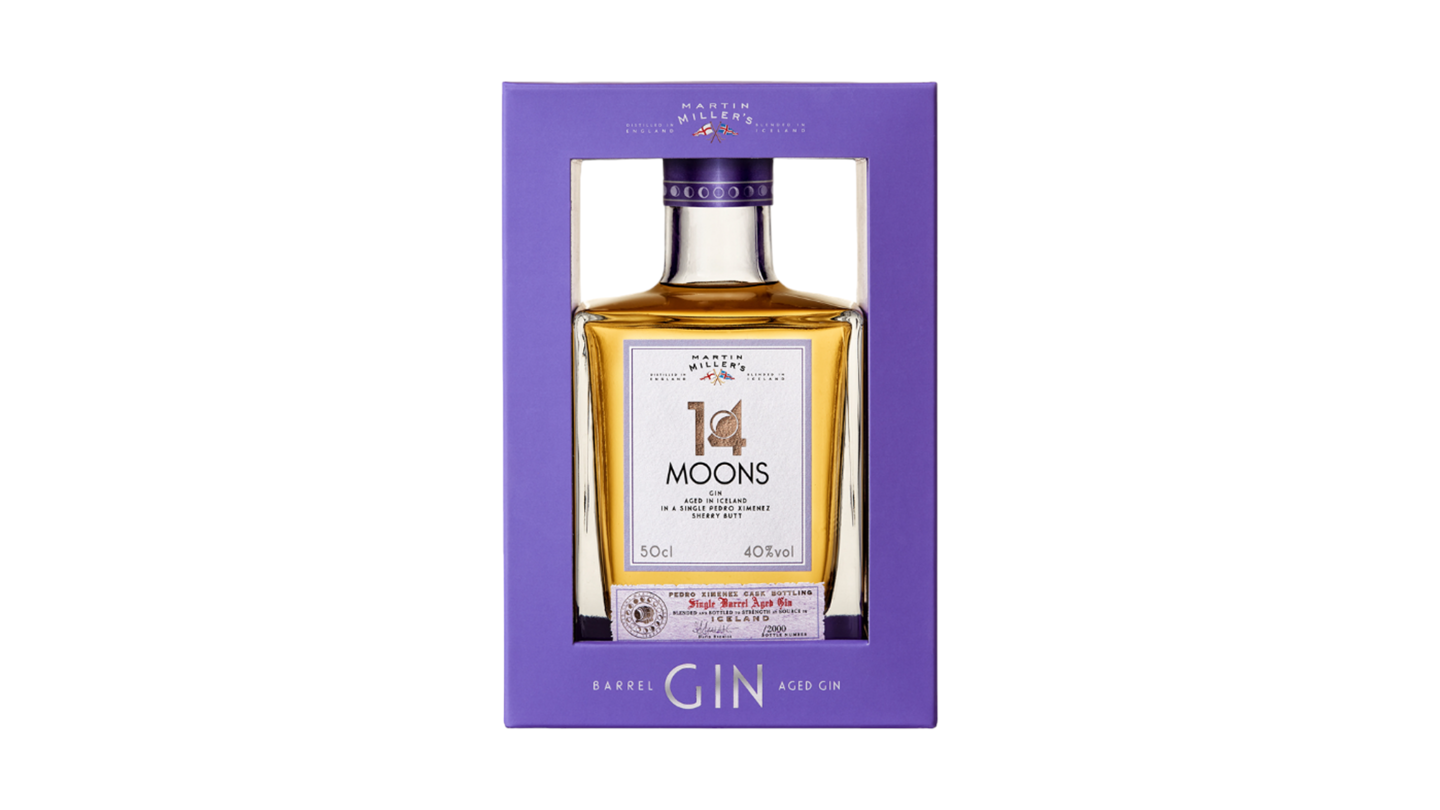 Martin Millers 14 Moons Gin, 500ml