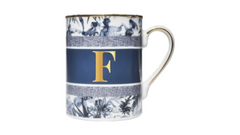 Baci Milano Infinity Mug With Letter F