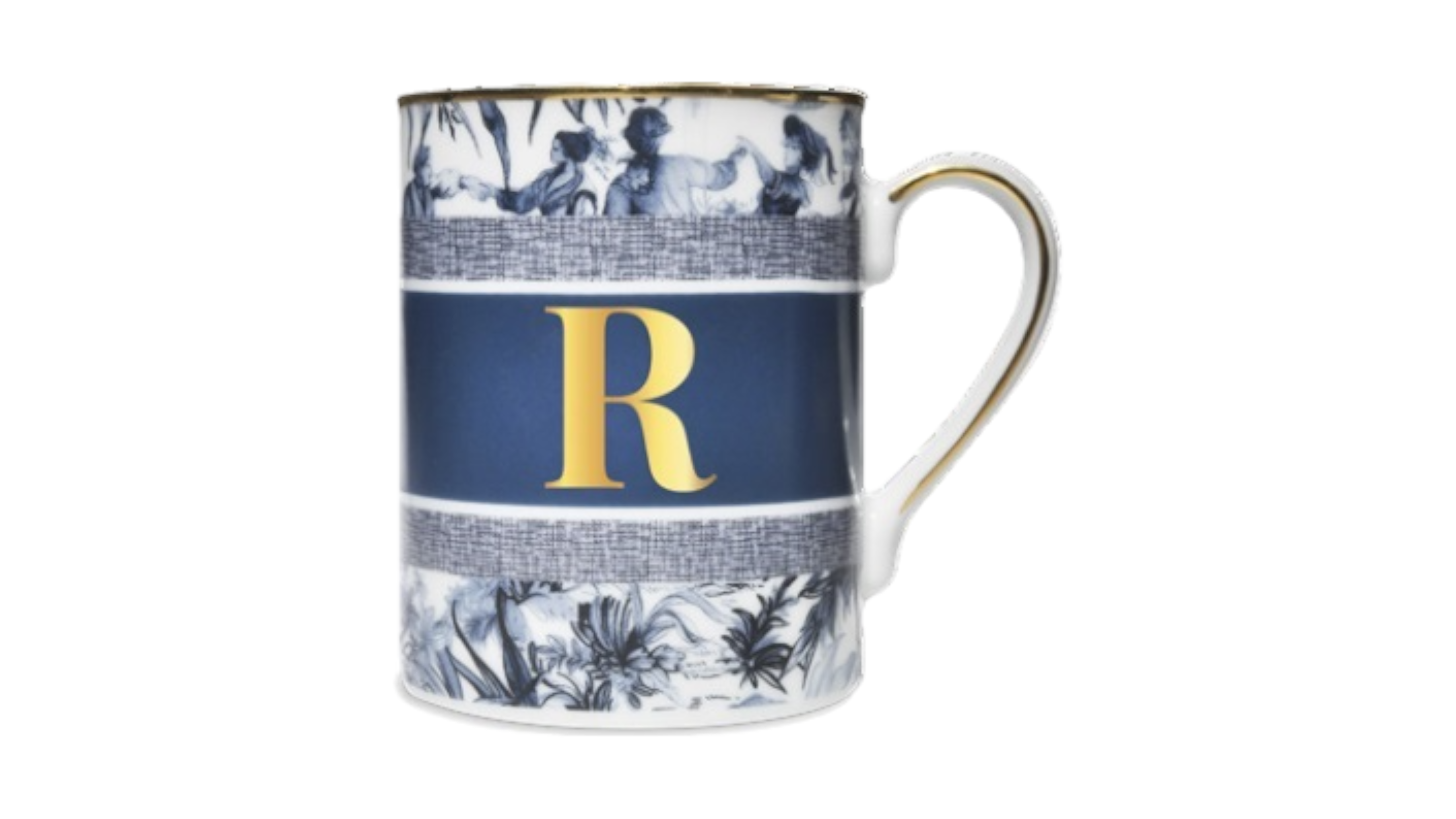 Baci Milano Infinity Mug With Letter R