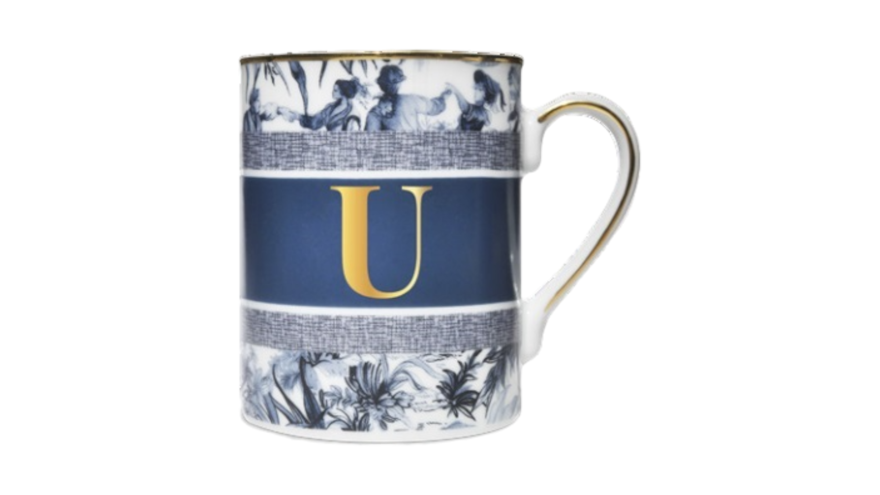 Baci Milano Infinity Mug With Letter U