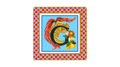 Baci Milano Ortigia Plate Emptier Letter G