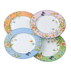 Aynsley Cottage Garden Tea Plates x4