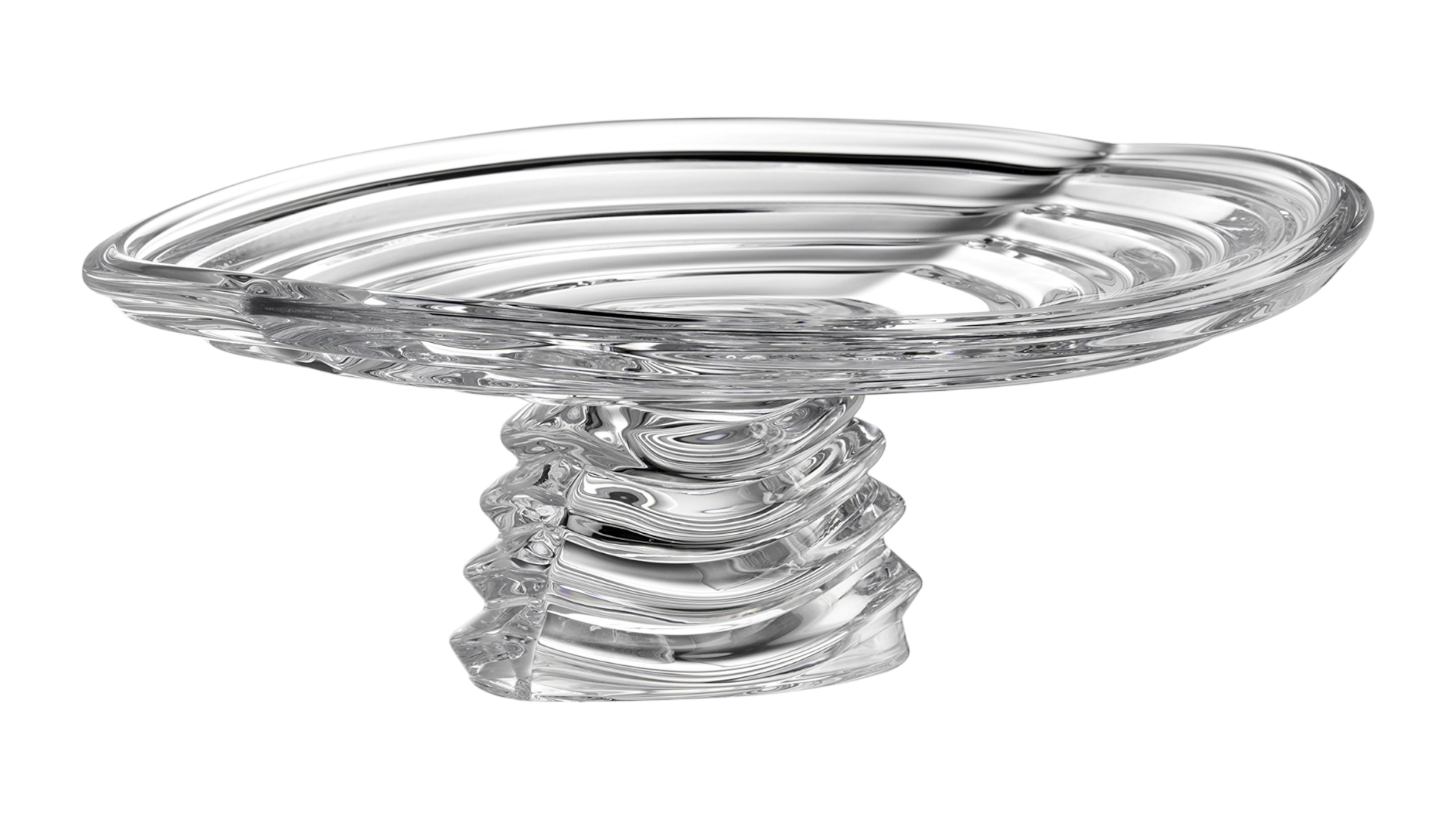 Galway Crystal Atlantic Footed Platter