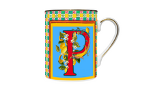 Baci Milano Ortigia Mug with Letter P