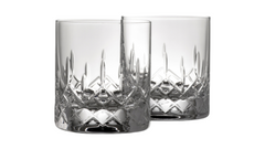 Galway Crystal Longford D.O.F. Whiskey Glasses, X 2