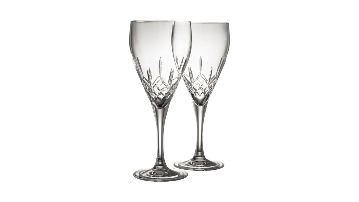 Galway Crystal Longford Red Wine Pair