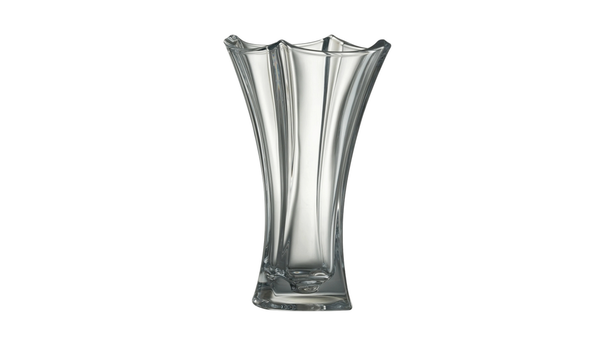 Galway Crystal Dune Vase, 14cm X 35,6cm