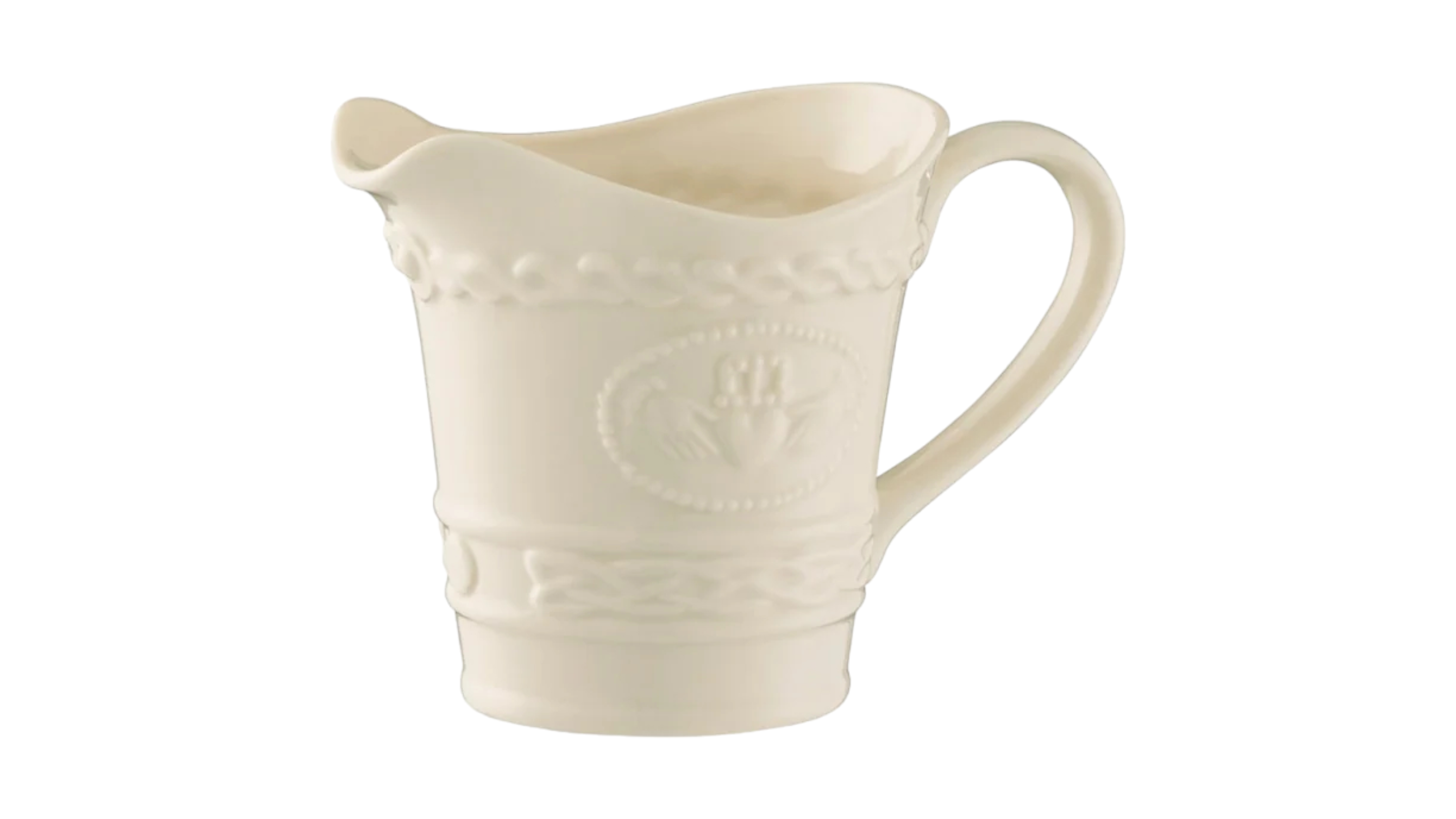 Belleek Claddagh Cream Jug