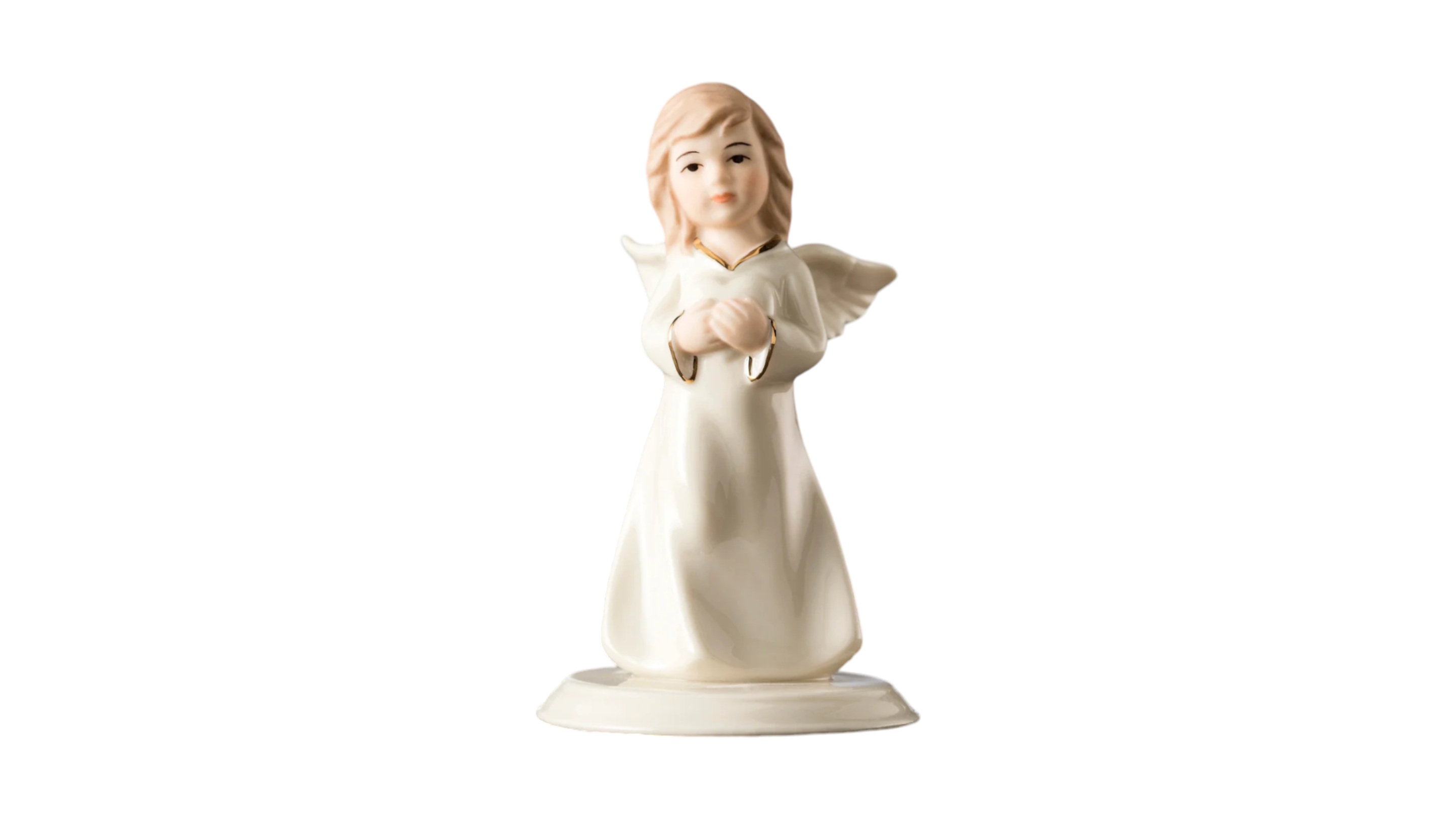 Belleek Living Mini Angel Of Love Figurine
