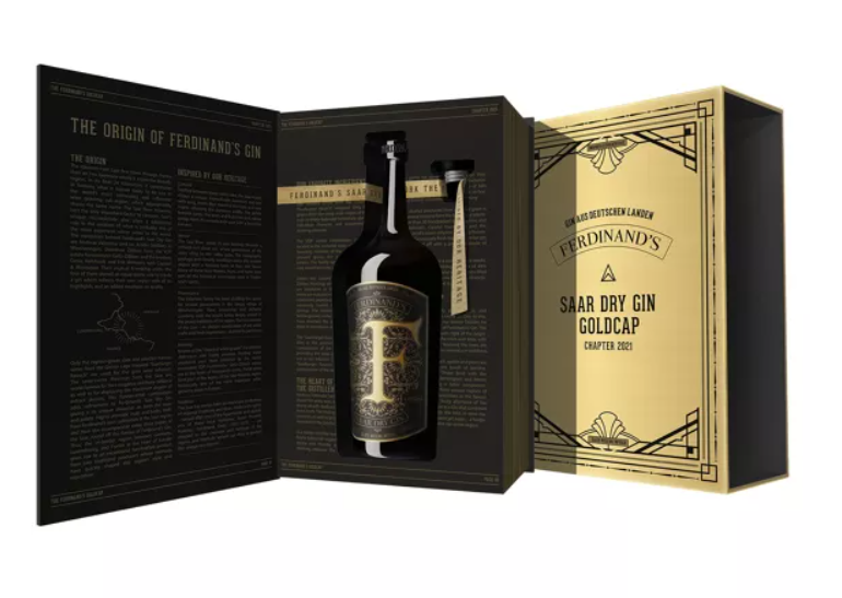 Ferdinand’s Saar Dry Gin – Gold Cap Limited Edition