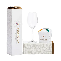 Flora Tea - 1 Glass & 1 Lantern Gift Box