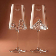 Alaskan Wine Glasses Set of 2 Grand Canyon / Matterhorn