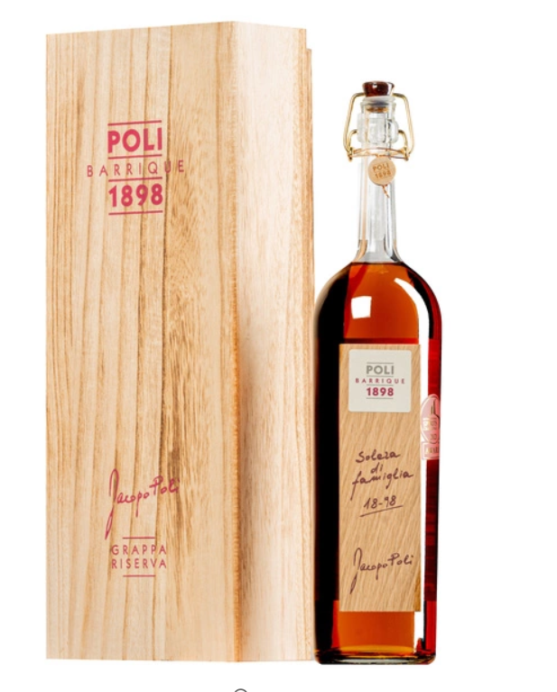 Grappa Poli Barrique 1898 – Premium Wooden Box Edition