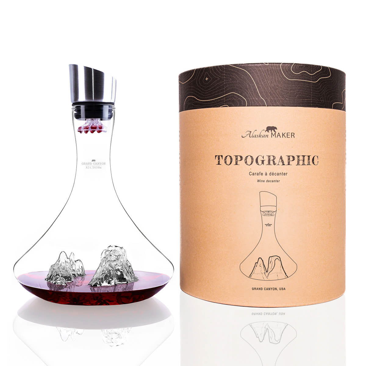 Alaskan Carafe Decanter Grand Canyon
