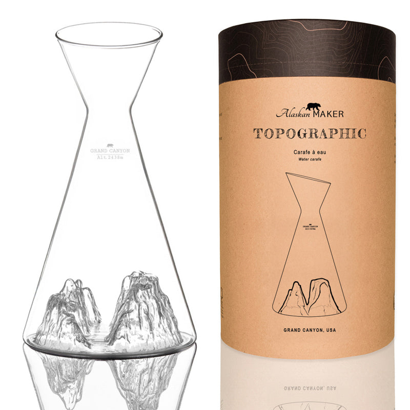 Alaskan Water Carafe Decanter Grand Canyon